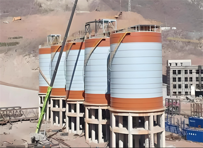 鹿城高架钢板仓